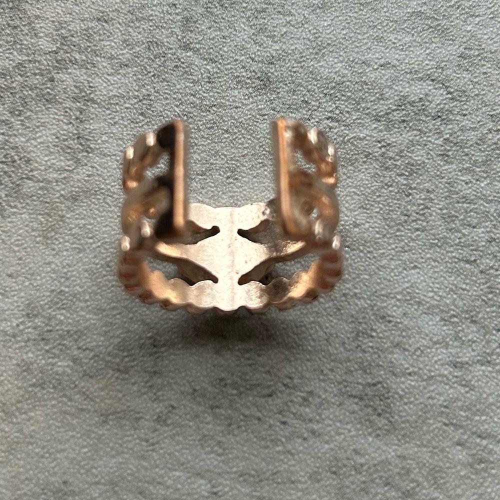 Rachel Zoe | Love AJ Rose Gold Statement Ring - Picture 7 of 12